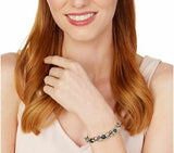 Barbara Bixby 18K Gold Sterling Vine Doublet 6-3/4" Cuff Small Bracelet QVC